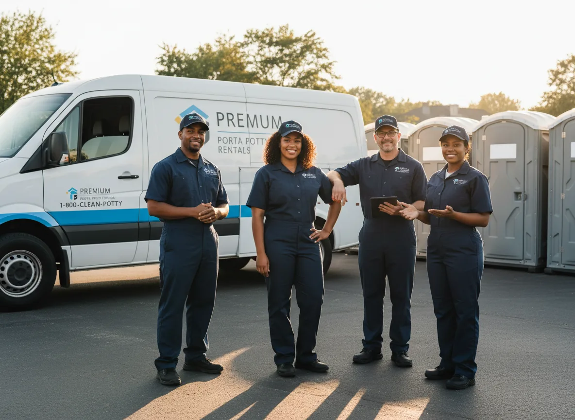 VIP Portable Toilets company in Amesville, OH